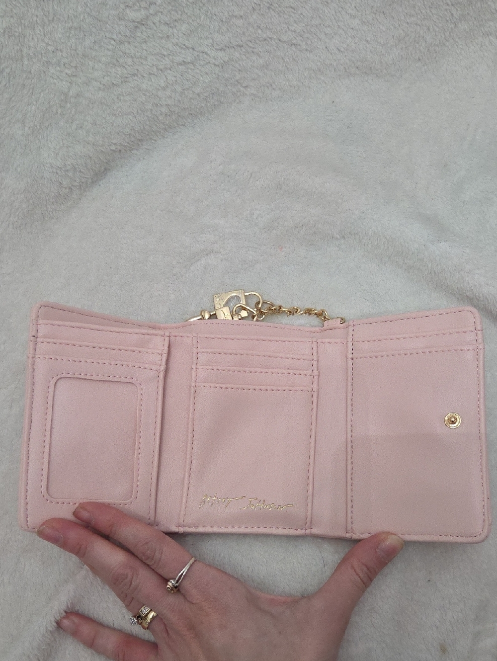 Betsey Johnson Embroidered banana and strawberry wallet - Picture 4 of 5
